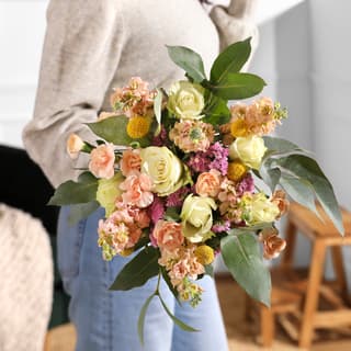 Handgebundener Blumenstrauß